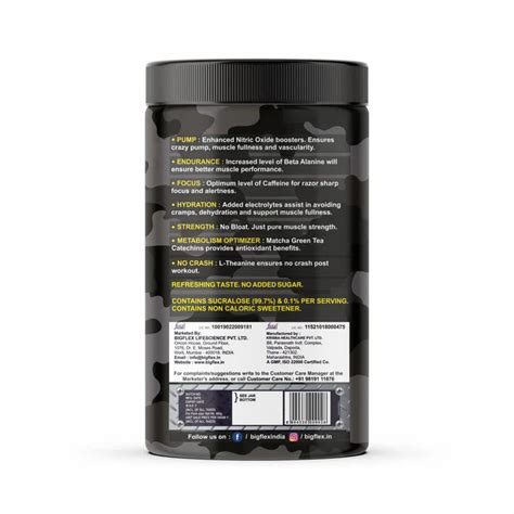 Bigflex Pre-Workout Nuke 2.0 Advanced Formulation – Nutri Store