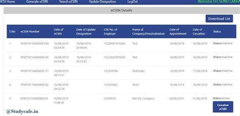 FAQ’s on eCSIN, Employee Company Secretary Identification Number