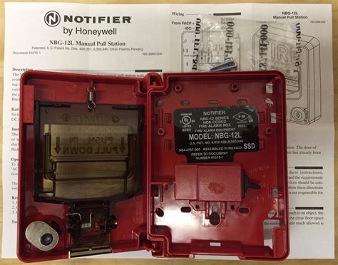 Buy Notifier NBG-12L Dual Action Pull Station W/ Key Lock Online at ...