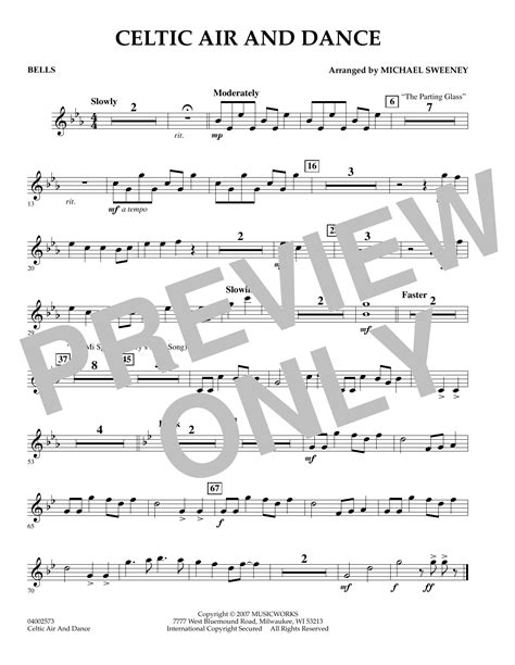 Celtic Air and Dance - Bells von Michael Sweeney Noten zum ...