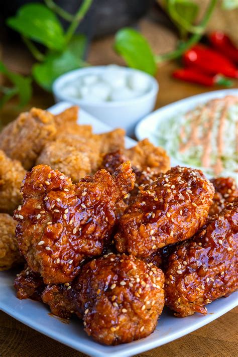 Korean Fried Chicken (Yangnyeom Chicken) | Recipe Cart