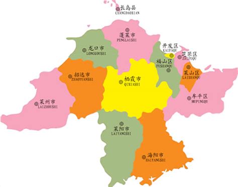 烟台市的区划变动，山东省的第三大城市，为何有11个区县？