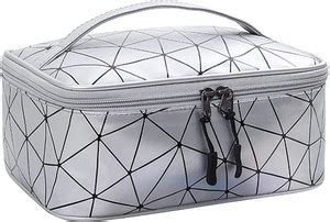 AweStuffs Travel Make Up Hanging Bag Zipper Pouch for Women and Girls ...