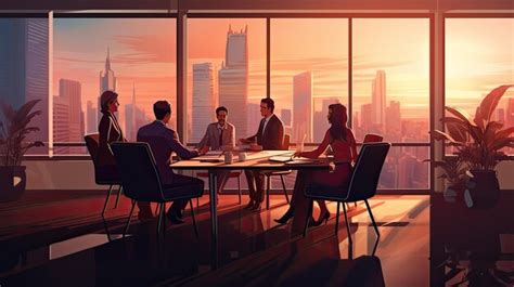 Business People Meeting Table 的图像结果