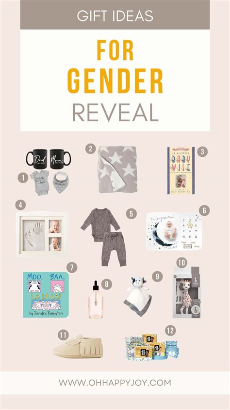 Gender Reveal Gift Ideas - Oh Happy Joy!