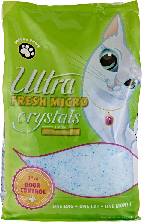 Fresh Step Crystals Premium Clumping Cat Litter Scented 8 Pounds at ...