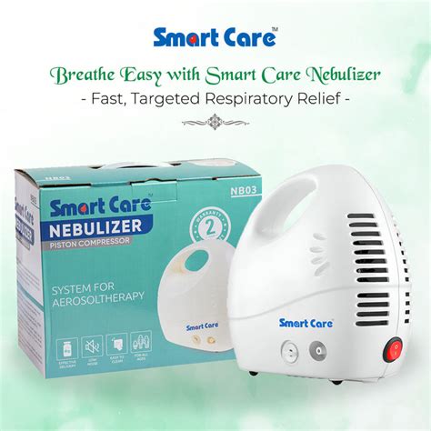 SMARTCARE Nebulizer NB03 – Compact, Portable, and Easy-to-Use Nebulize ...