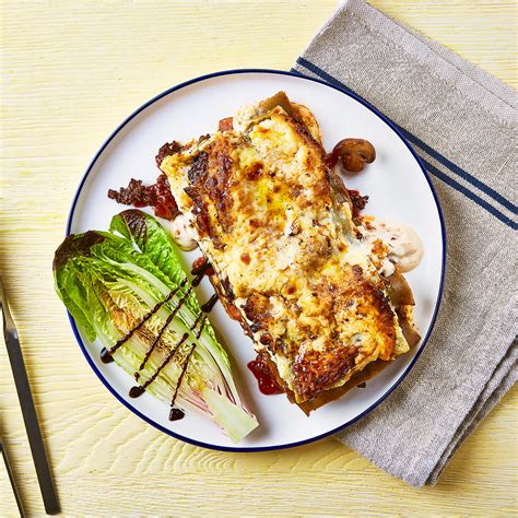 Classic Beef Lasagne, Red Gem Salad Recipe   Gousto