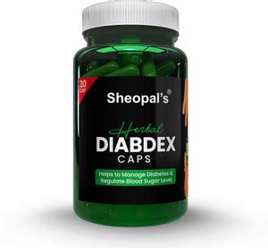 Sheopals Herbal Diabdex Capsule With Methi, Punernava To Help Manage ...