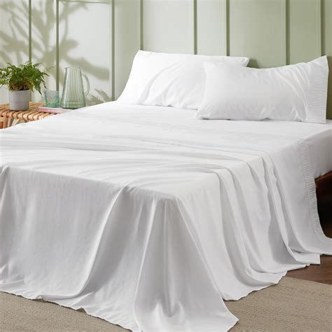 Bedsure King Size Sheets Set - 4 Pieces Soft King Sheets - Breathable ...