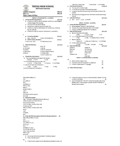 Class 10 Term Computer 的图像结果