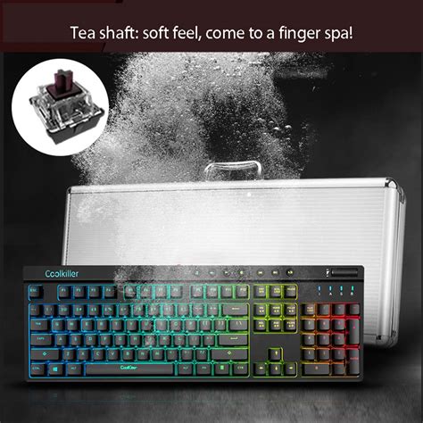 Buy WANGXB Desktop Keyboard,Backlit Keyboard,Mechanical Gaming Keyboard ...