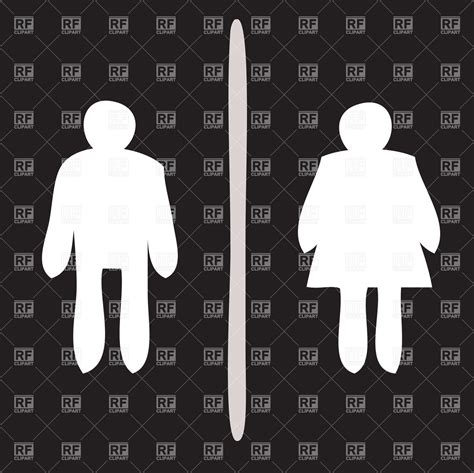 Restroom Sign Vector 的图像结果