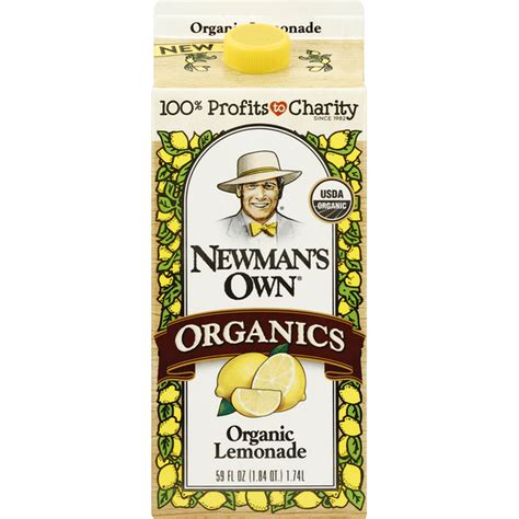 Newman's Own Lemonade, Organic (59 fl oz) Delivery or Pickup Near Me ...