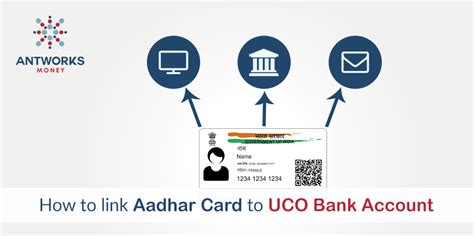 How to link Aadhar Card to UCO Bank Account - Antworks Money