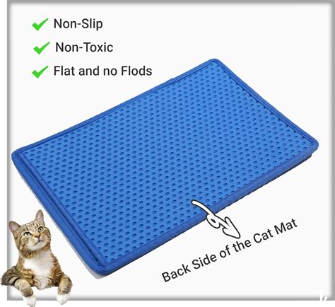 Cat Litter Mat, Kitty Litter Trapping Mat, Double India | Ubuy