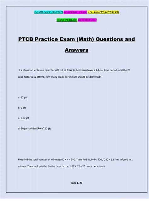 Image result for PTCB Math Tips