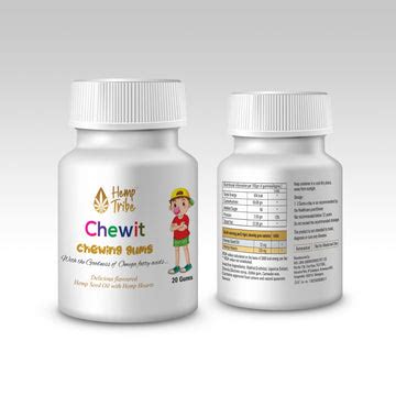 Chewit - Hemp Chewing gums (Pack of 2) – Hemp Tribe