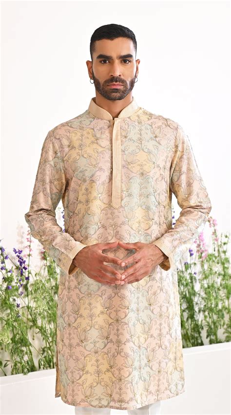 Fully Embroidered Kurta Set – Bonsoir | Vibrant Festive Attire
