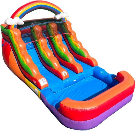 Image result for Inflatable Water Slide Fun