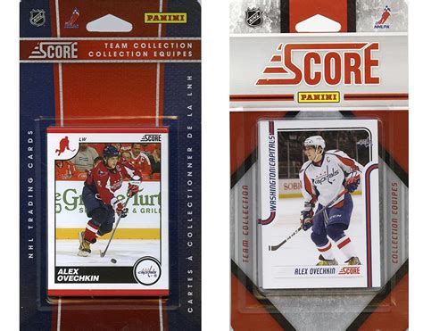 NHL Washington Capitals Licensed Score 2 Team Sets : Amazon.in ...