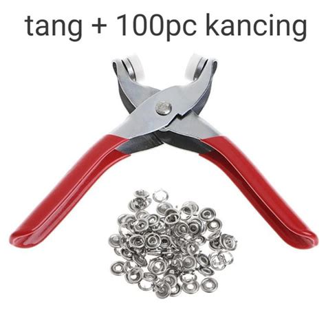Jual Alat Pasang Kancing Jepret Snap Tang Press Cetet Jahit Set ...
