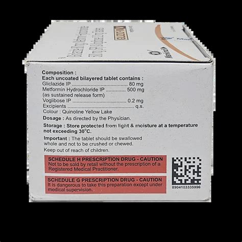 GLIZID MV TABLET 10'S Price, Uses, Side Effects & Substitutes | Medkart