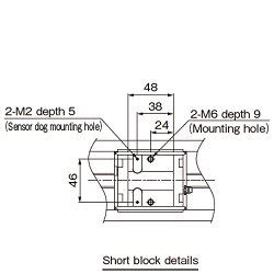 Models SKR46-C/SKR46-D Without Cover, Motor Wrap｜LM Guide Actuator ...