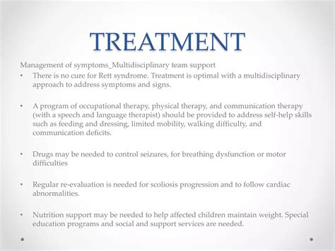 Rett syndrome Presentation | PPTX