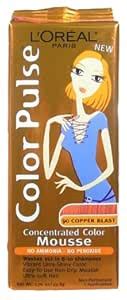 Color Pulse By Loreal, Concentrated Non-Permanent Hair Color Mousse, 90 ...