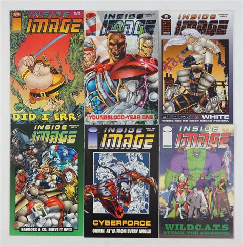 Inside Image #1-26 FN/VF complete series Spawn Deathblow Trencher Maxx Pitt | Comic Books ...