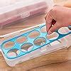 CSM Plastic Tray Storage Box for 10 Eggs (TRANSPARENT) Square : Amazon ...