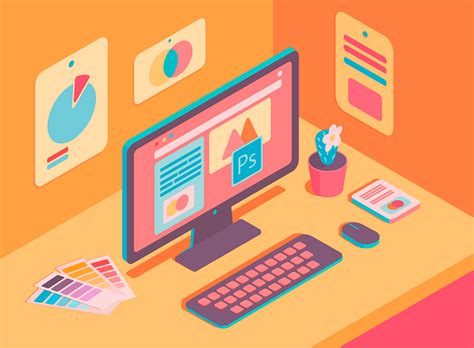 Image result for Isometric Computer Screen