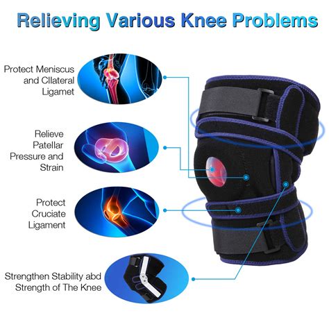 Nvorliy Hinged Knee Brace Dual Strap Patellar India | Ubuy