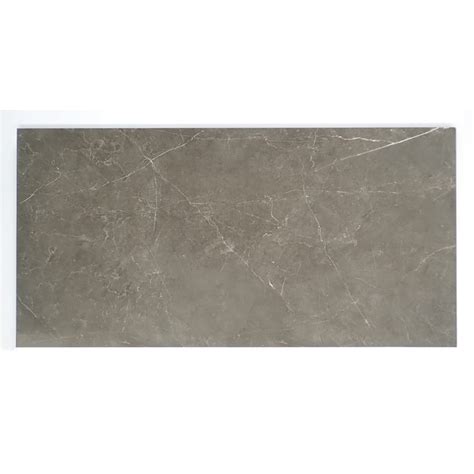 Emser Sterlina Henna 12-in x 24-in Matte Porcelain Stone Look Tile (15. ...