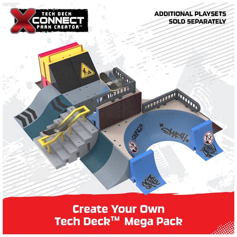 Tech Deck X-Connect Fingerboard Park Creator with India | Ubuy