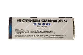 Cmc Gel 1% Eye Drops 10 ML | Order Cmc Gel 1 % Eye Drops 10 ML Online ...