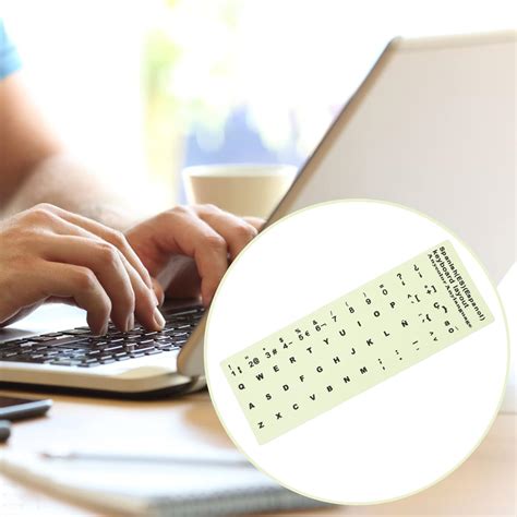 Buy DIKACA 1 Sheet Computer Notebook Glow for Decal Decals Letters ...