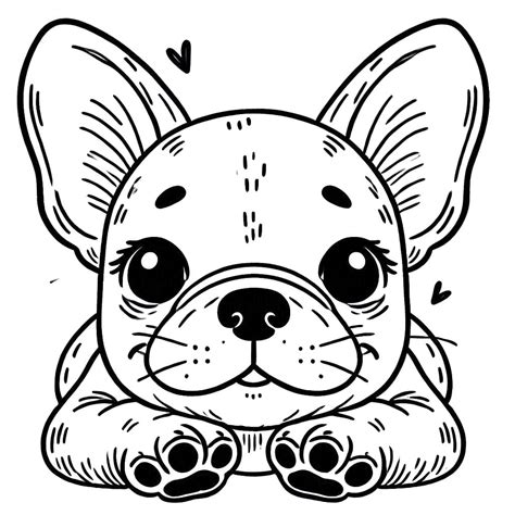 French Bulldog coloring pages - ColoringLib