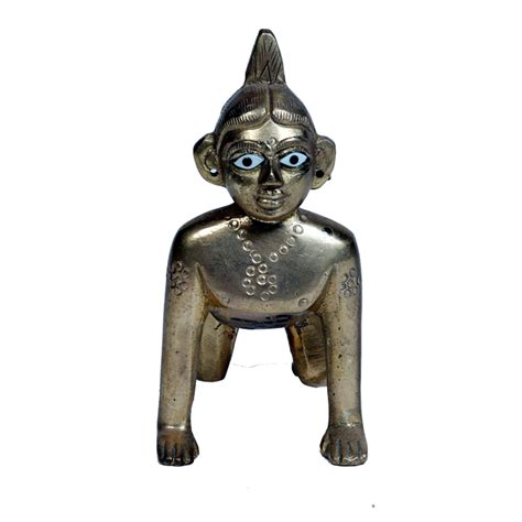 Brass Murti Goddess Radha - 4 × 2 Inches | 3 × 1.5 Inches | 3.5 × 2 In ...