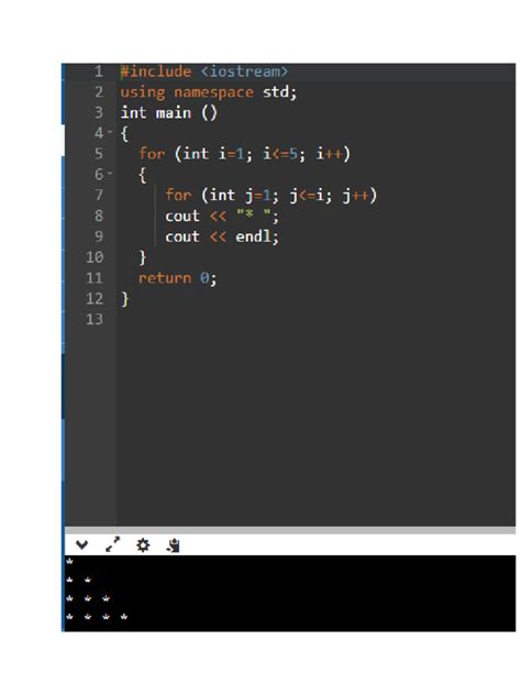 Image result for Nested for Loop Example.c