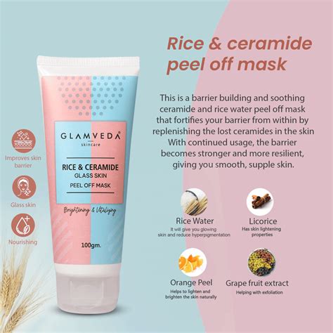 Glamveda Rice & Ceramide Korean Glass Skin Combo Gift Pack | Skin Brig ...