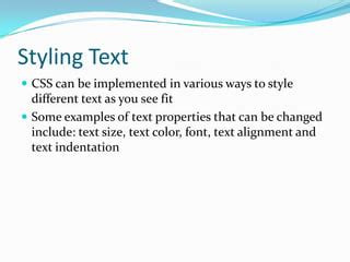 Image result for Simple CSS Text Styling