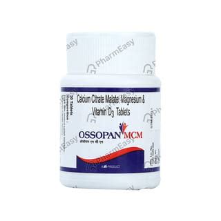 Buy Ossopan Mcm Bottle Of 30 Tablets Online at Flat 15% OFF | PharmEasy