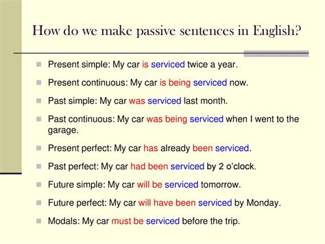 Image result for Present Simple Passive Examples