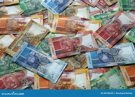 South African Rand Stock Photo - Image: 48740640
