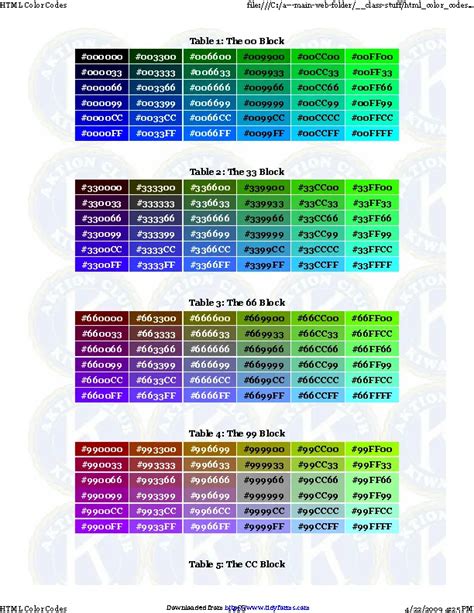 Image result for HTML Color Codes for HH
