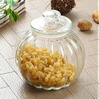 Buy HOMIES Glass Pumpkin Decorative Pickle Canning Food Storage Mason ...