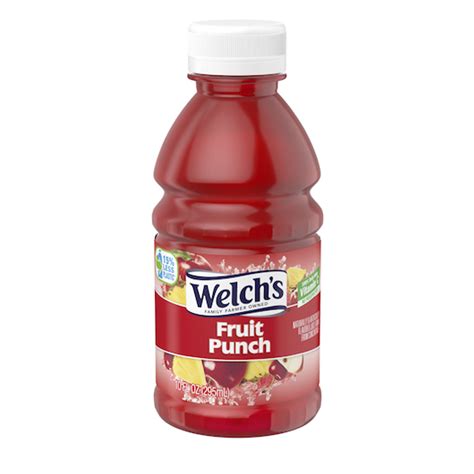 Welch's Fruit Punch, 10 Fluid Ounce, 24 Per Case