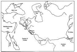 Map Based Questions: Writing and City Life - History Class 11 ...